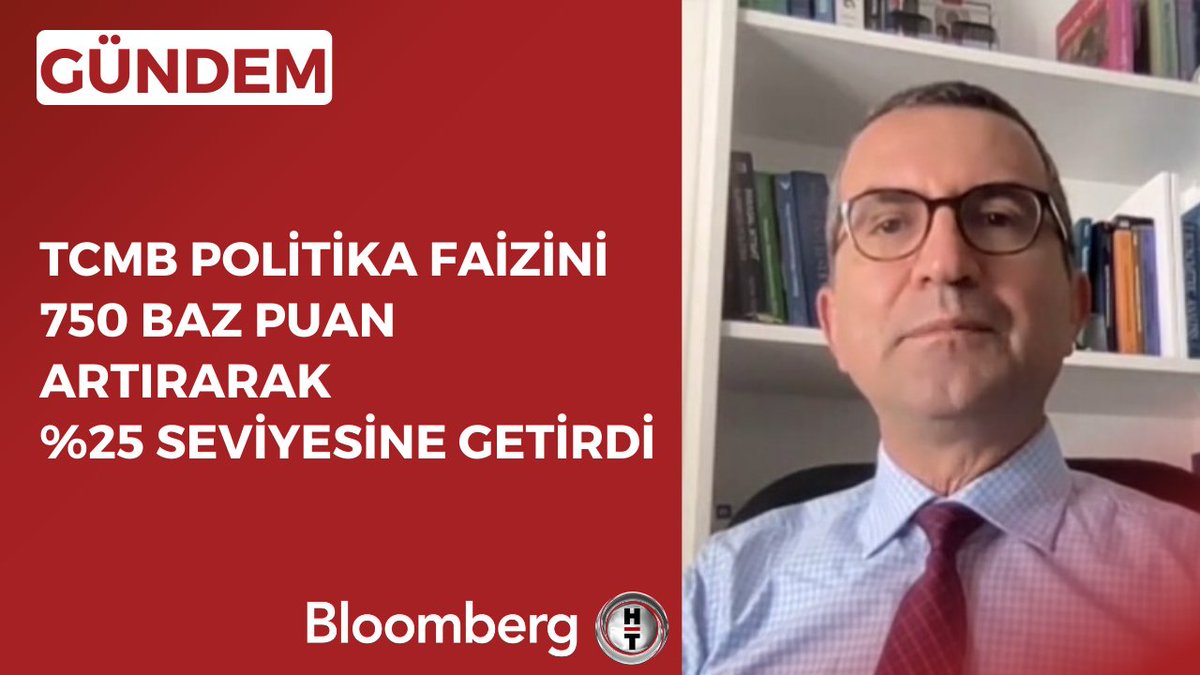 📍 TCMB Faiz Kararı Sonrası İlk Yorumlar 🗣️ Boğaziçi Üni. Öğr. Üyesi Prof Dr. Burak Saltoğlu 🗣️ Bahçeşehir Üni. Finansal Arş. Merkezi Dir. Prof. Dr. İbrahim Ünalmış