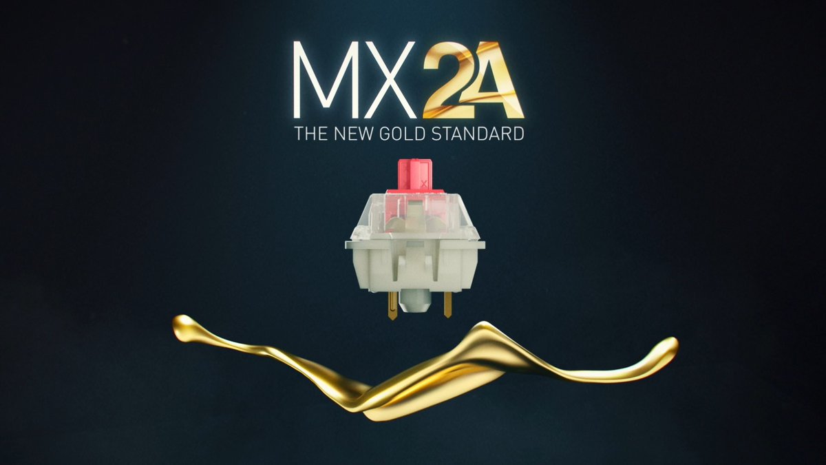 We are proud to introduce the new generation of CHERRY MX switches: MX2A will set the new Gold Standard 🤩 Rooted in the legacy of MX switches and elevated by modern advancements, the MX2A offers a profound and peerless typing experience. Learn more: