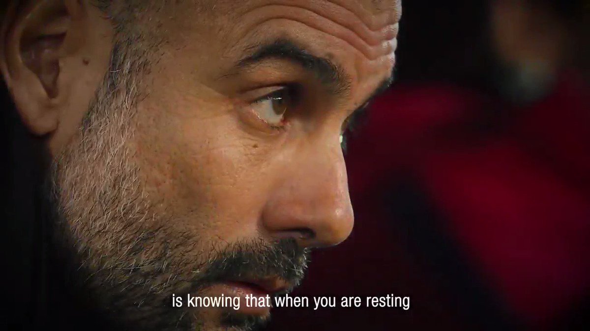 Guardiola talks about his philosophy and tactics “ Training more and playing better is the only way I know” #Pep