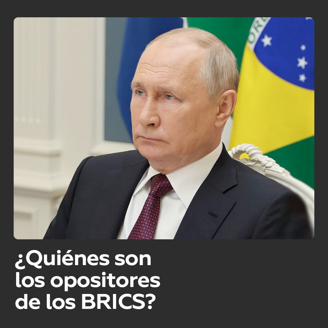 Putin nombra a los opositores de los BRICS El presidente ruso destaca en su discurso, durante la última jornada de la XV Cumbre del BRICS, que existen oponentes irreconciliables que intentan frenar la creación de un nuevo orden mundial.