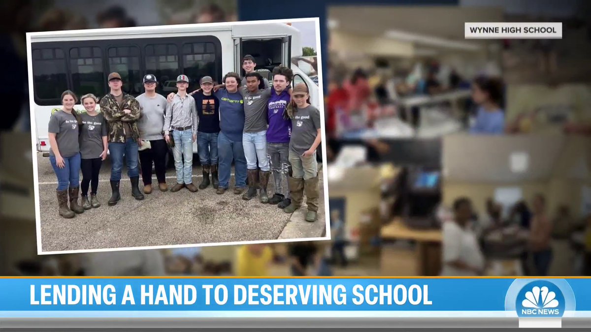 Al Roker delivers a special surprise to Wynne High School to start the school year 📚 The Arkansas school was destroyed by a tornado in March, forcing teachers to hold classes in makeshift areas. Sponsored by Subaru.