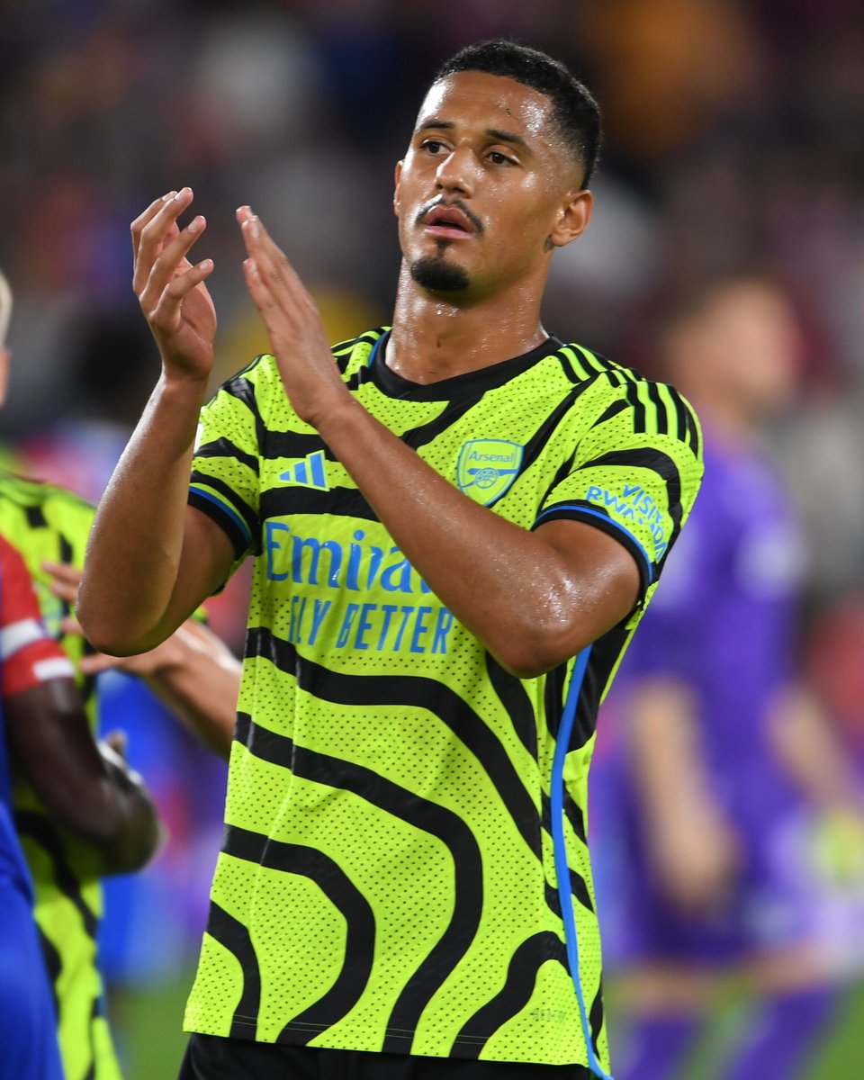Timed to perfection by William Saliba 🤌