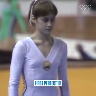 The first perfect 10 at the Olympics was performed by Nadia Comaneci 47 years ago. Montreal 1976, Olympics