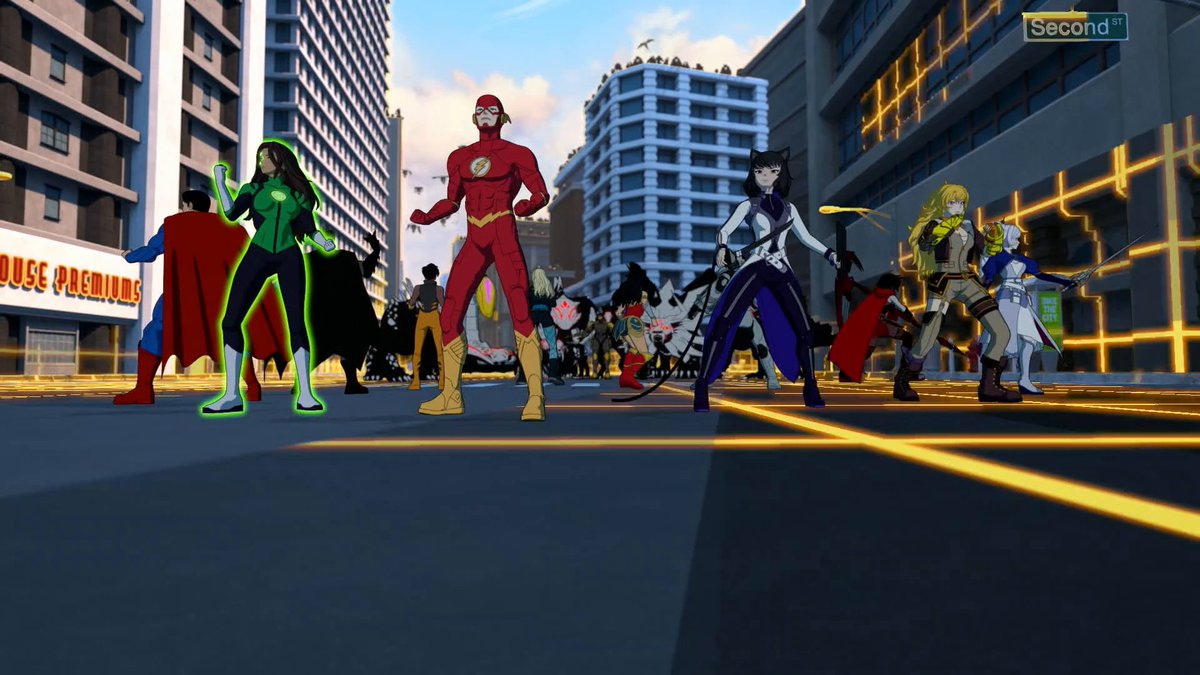 They're back in their own world with their backs are against the wall. Get ready for #JLxRWBY Part Two…