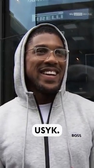 Anthony Joshua shares his thoughts on Oleksandr Usyk vs Daniel Dubois! 👊 🗣️ "We potentially might have a heavyweight championship back on our soil!"