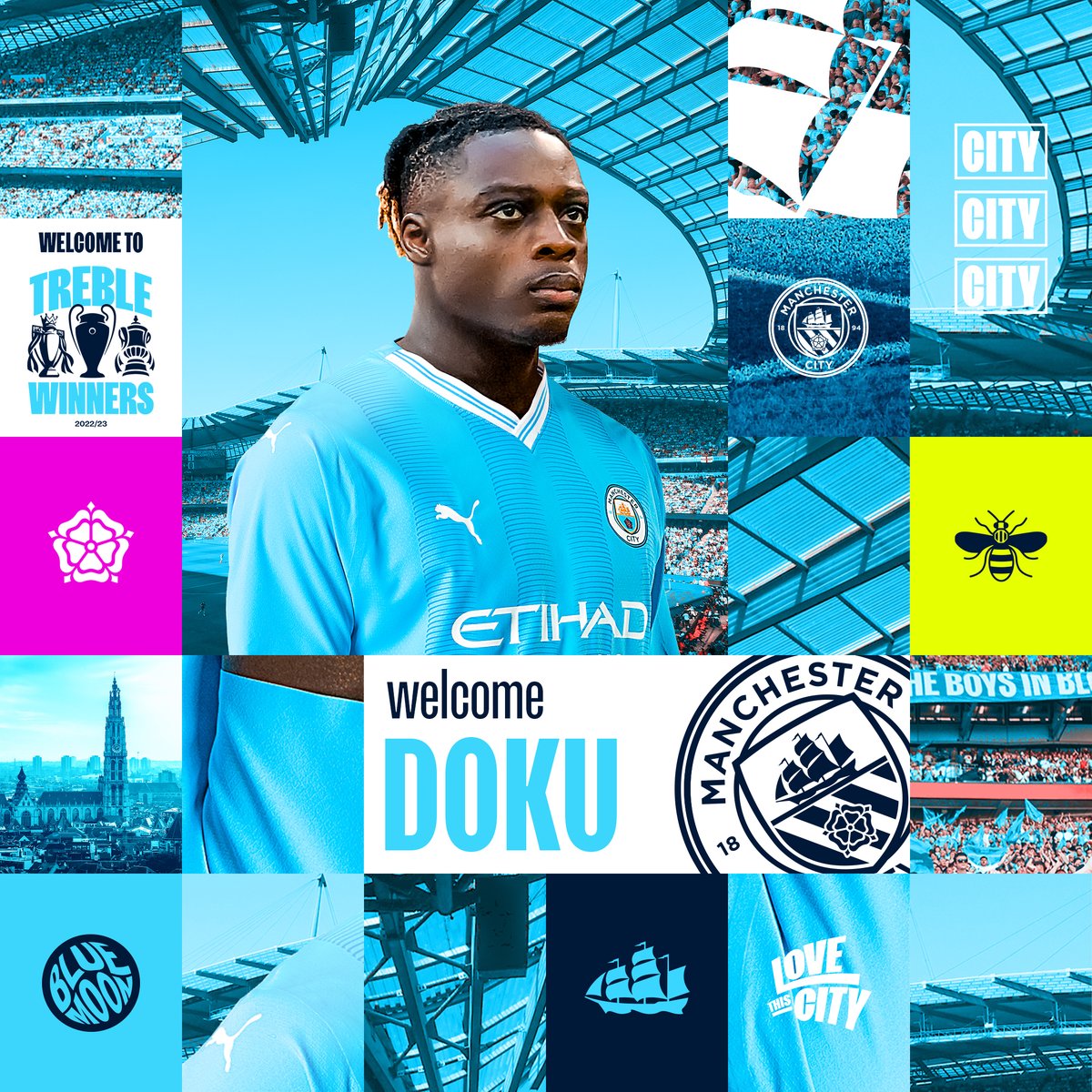 Welcome to City, Jeremy Doku! 🙌