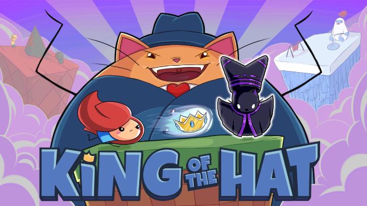 Use your hat to attack, defend, and crush your opponents in King of the Hat! Available now on #NintendoSwitch! 🎩: