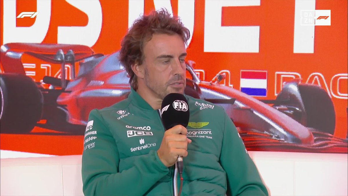 ¿Sabrá cosas, Fernando Alonso? 😳 😏 - ¿De vuelta al podio? + "Eso espero" #DutchDAZNF1 🇳🇱