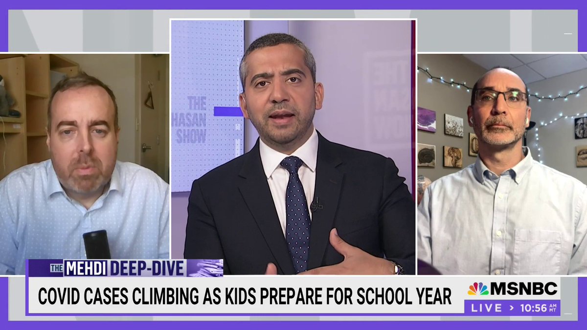 COVID contrarians claim that closing schools was a mistake, in part because of the impact on their mental health. But that’s not what the data says at all. Mehdi Hasan speaks to Tyler Black, MD about one of the most pervasive myths about COVID, kids and remote learning.