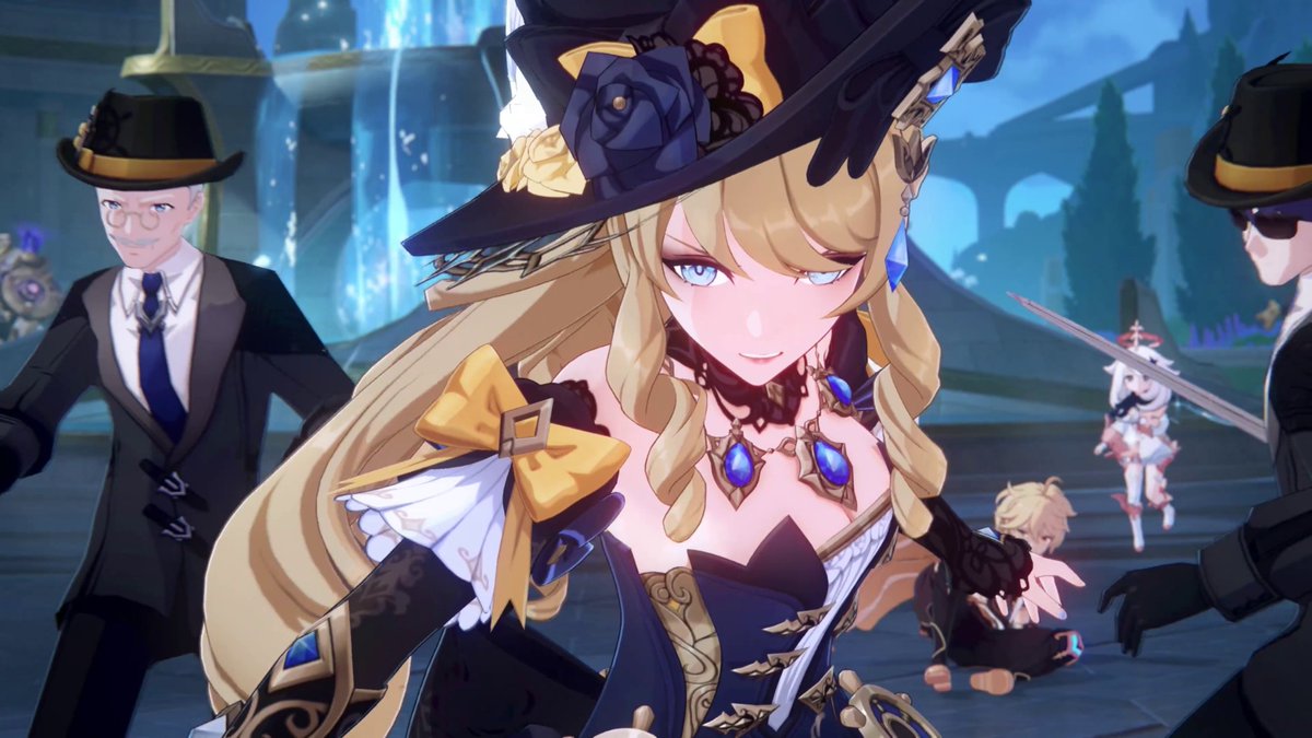 Cutscene Animation: "At the Tempest's Crux" | Genshin Impact #GenshinImpactFontaine #GenshinImpact #Clorinde