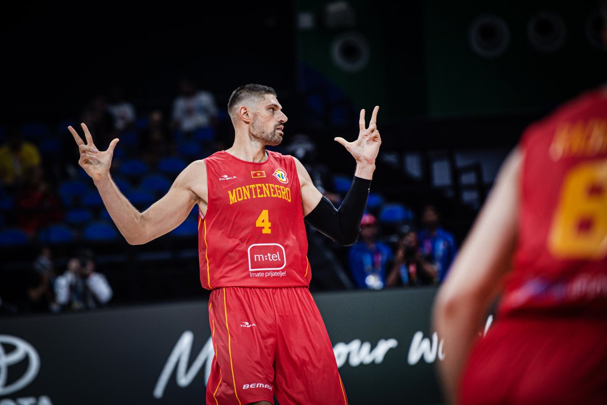 𝗕𝗘𝗔𝗦𝗧𝗜𝗡𝗚 and 𝗙𝗘𝗔𝗦𝗧𝗜𝗡𝗚 😮💨 Nikola Vucevic goes ham on Mexico with 27 PTS (11/15 FG, 3/3 3PT), 10 REB and 2 BLK 🔥 #FIBAWC x #WinForMontenegro 🇲🇪