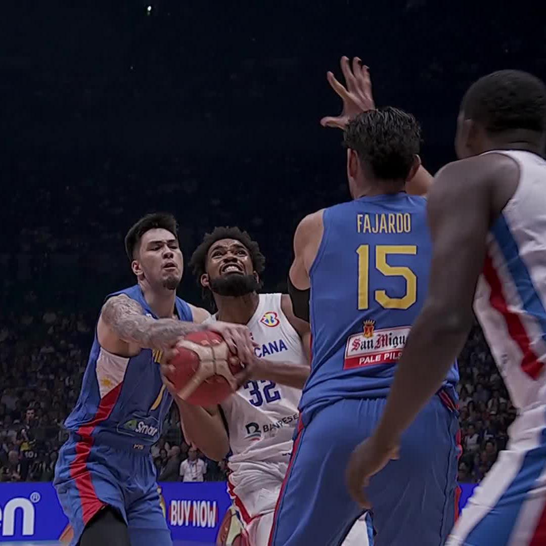 Go flex on 'em, KAT! 💪 #FIBAWC x #WinForDominicana 🇩🇴