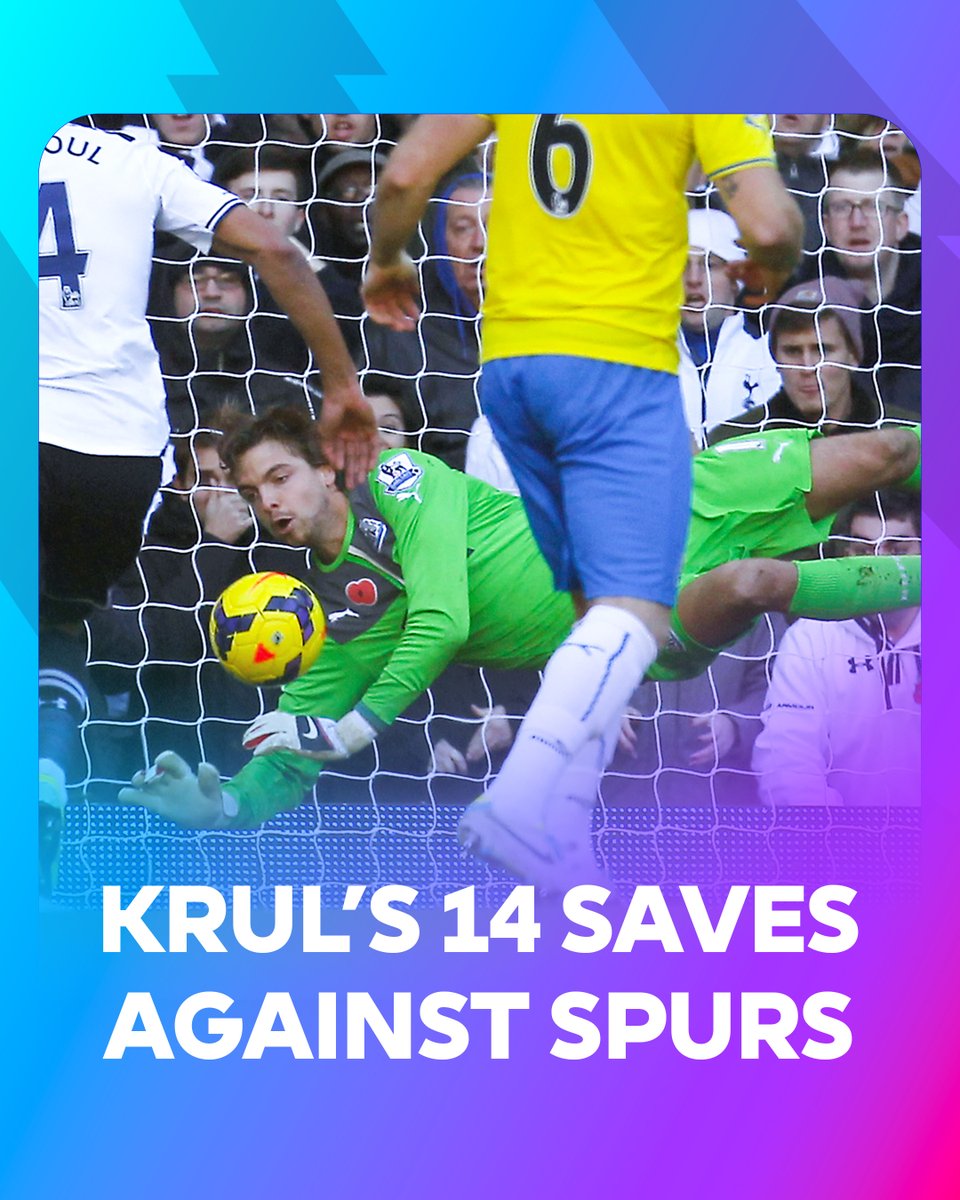 14 saves... A joint-#PL record! 😲 Tim Krul at his shot-stopping best 🧤