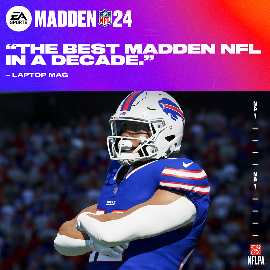 The Best Madden in a decade Play #Madden 24 today 🎮
