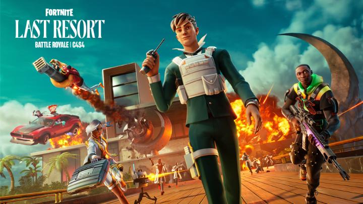 A two-faced traveler, a momentous mastermind and a pivotal plot. This is Fortnite Last Resort—the latest season going on now!