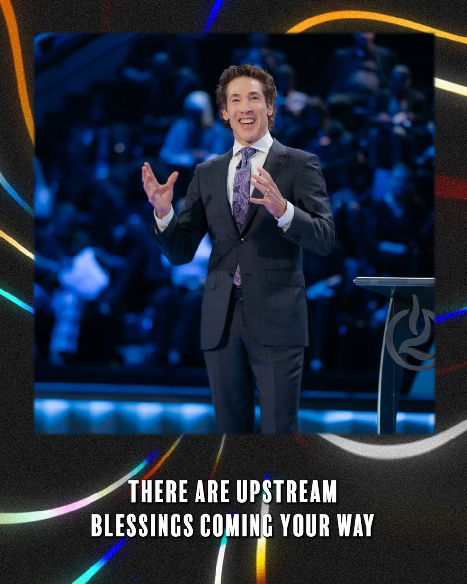 God is going ahead of you. He knows what you’re going to need in the future. God has the solution before you have the problem. Check out Joel's message, "Upstream Blessings":