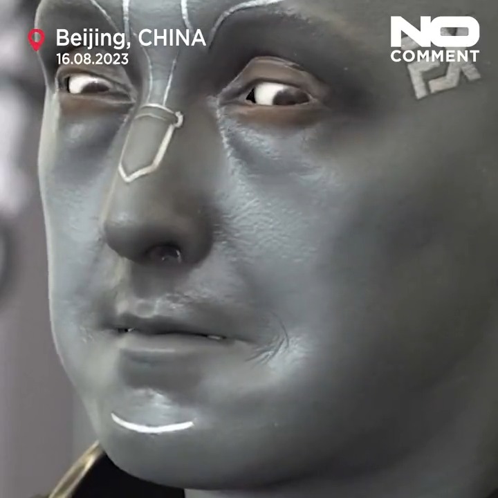 Scenes from the 8th World Robot Conference 2023 held last week in Beijing, China [📹 euronews]