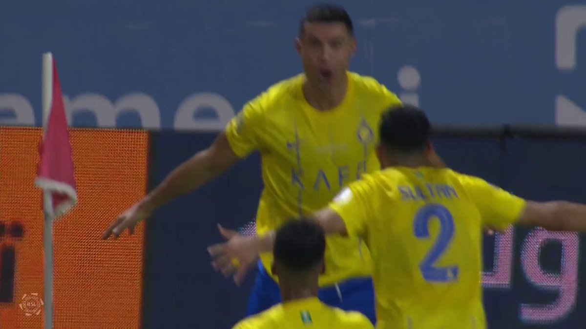 هدددددف!⚽ رأسية رونالدو تعلن الهدف الثاني للنصر🔥⚽️ الفتح 0 × 2 النصر #دوري_روشن_السعودي #الفتح_النصر | #SSC