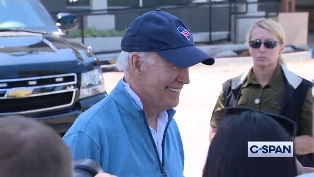 President Biden on Former President Trump's mugshot: "Handsome guy. Wonderful guy."