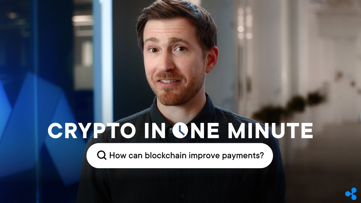 How many payments were processed in the 60 seconds it took Brendan Berry to explain how blockchain improves payments? Answer in the comments. #CryptoInOneMinute ⏱️