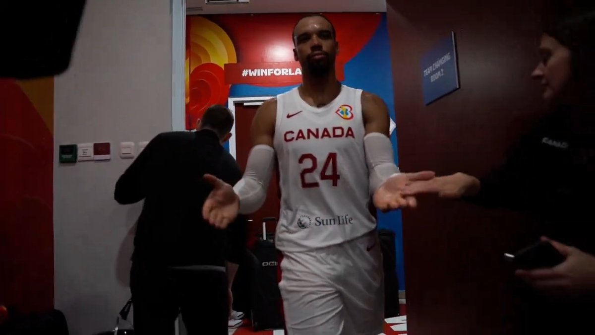 putting the world on notice 🇨🇦 here’s another look at Canada’s dominant victory over France to begin the #FIBAWC 📽️ #WinForCanada | #OneTeam