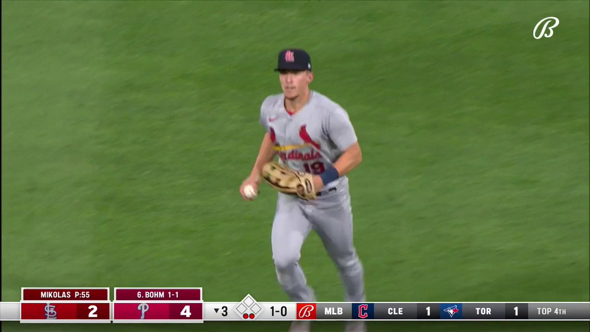 Tommy Edman is up to his usual tricks. #STLCards TV: Bally Sports Midwest Stream: Bally Sports app