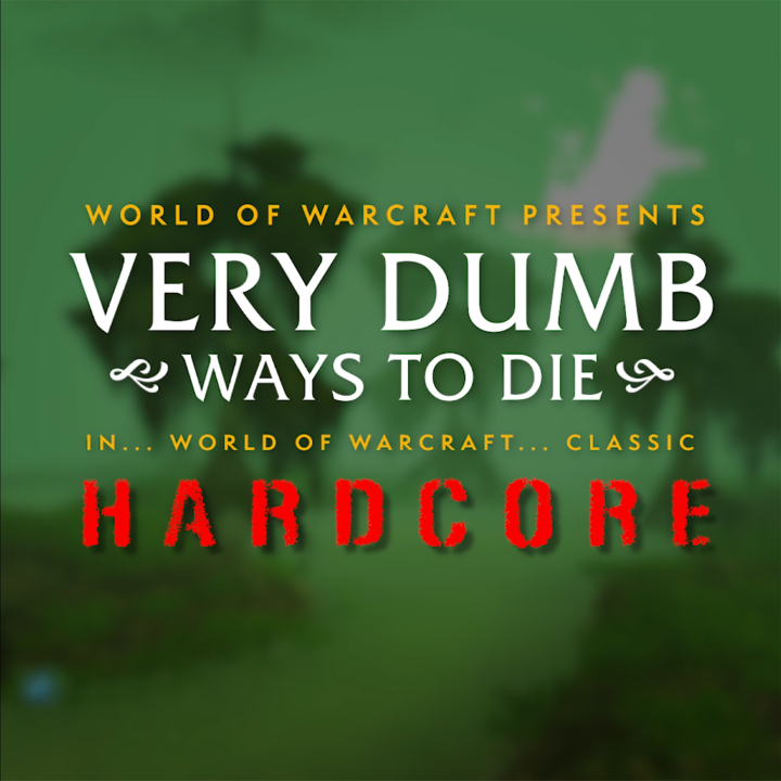Always look both ways before crossing the crater. #WoWClassic Hardcore live now.