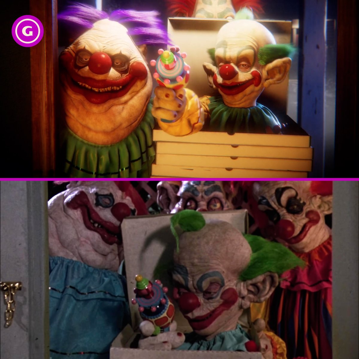 #Gamescom just revealed a new look at Killer Klowns From Outer Space: The Game! Here's how it compares to the 80s movie 🤡