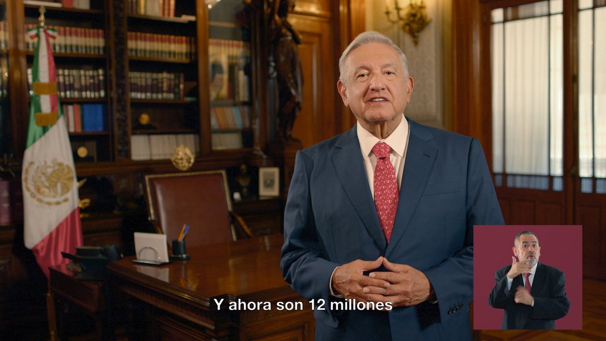 Antes y después del informe se tiene derecho a transmitir mensajes en medios de comunicación. Les comparto el primero de ellos y así estaré dándolos a conocer.