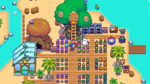 Hiii #screenshotsaturday!! Check out my thriving fall farm in our game 🍂 Can't wait for you all to make a home of your own 💖