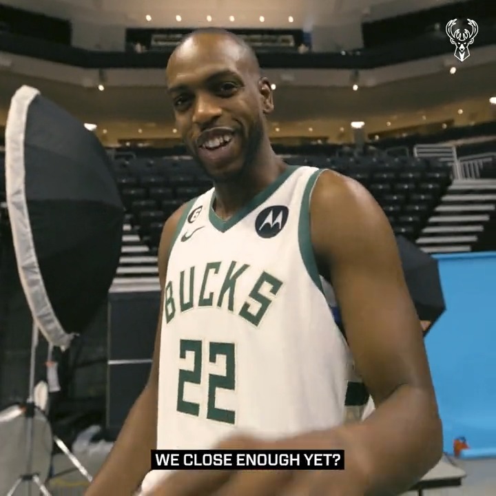 Can't wait to have the band back together 😅 #BucksPlayerWeek | Khris Middleton