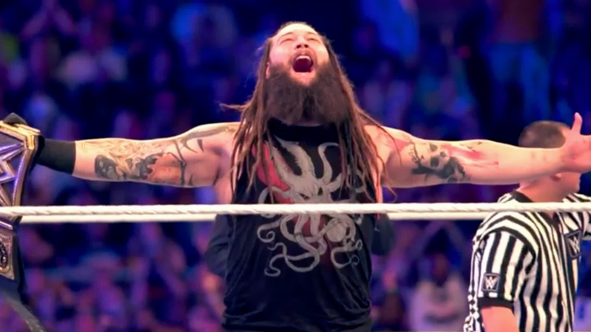 WWE pays tribute to the charismatic electricity that was Bray Wyatt. #SmackDown