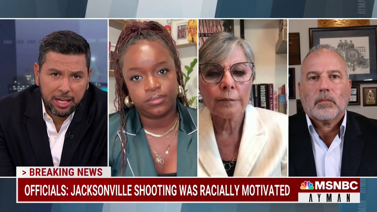 White domestic terrorism is the number one problem in America. African-Americans is the number one victim of white supremacist racist abuse and murder. Mr. president. It is time for a bill to confront anti-blackness . Jacksonville, Florida .