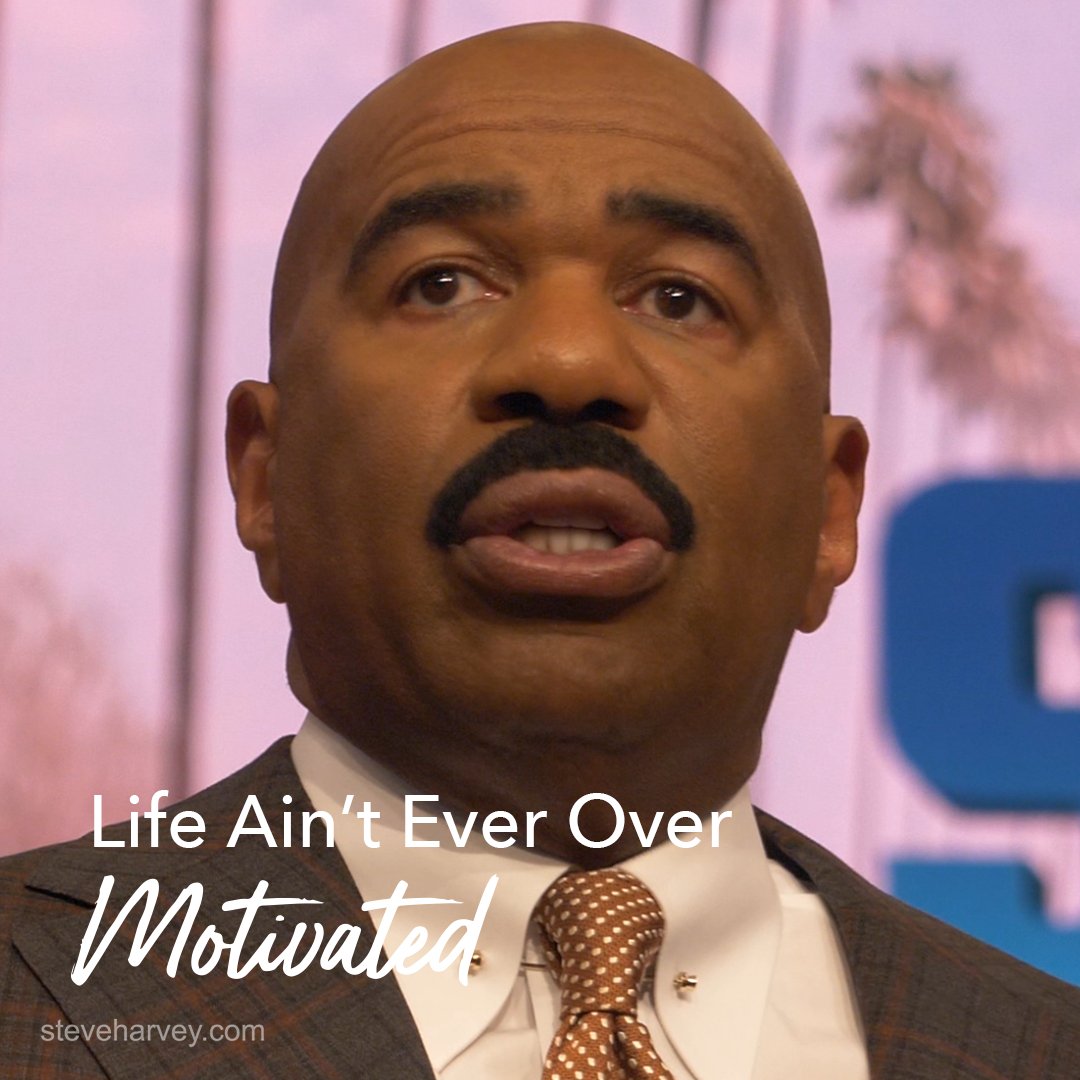 No matter what happens, life ain't over. As long as God wakes you up, that means he ain't through with you yet. When God wakes you up, he has something for you that you haven't received. Every day you have the opportunity to make something happen.