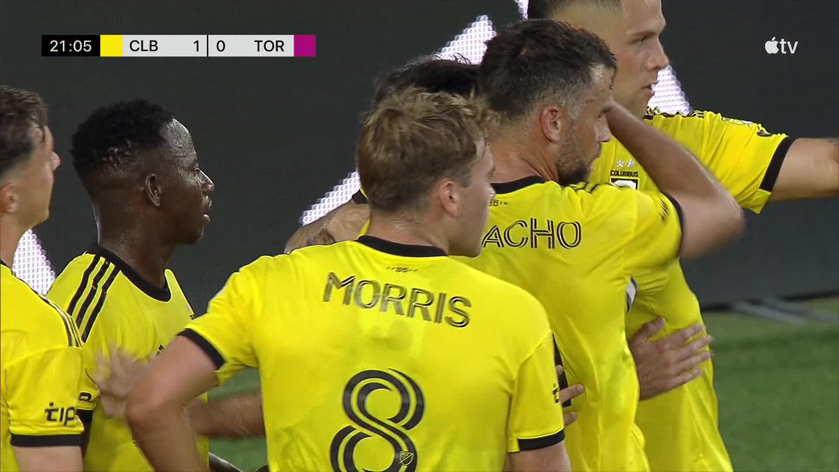 Diego Rossi, Columbus Crew formasıyla ilk golünü attı.