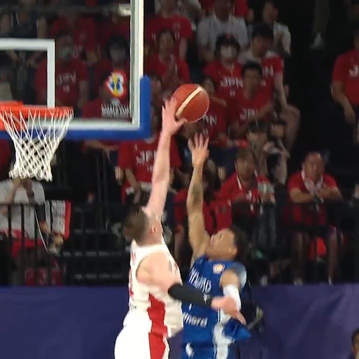 N⛔t in Hawkinson's h⛔use! ☝ #FIBAWC x #WinForJapan I #AkatsukiJapan
