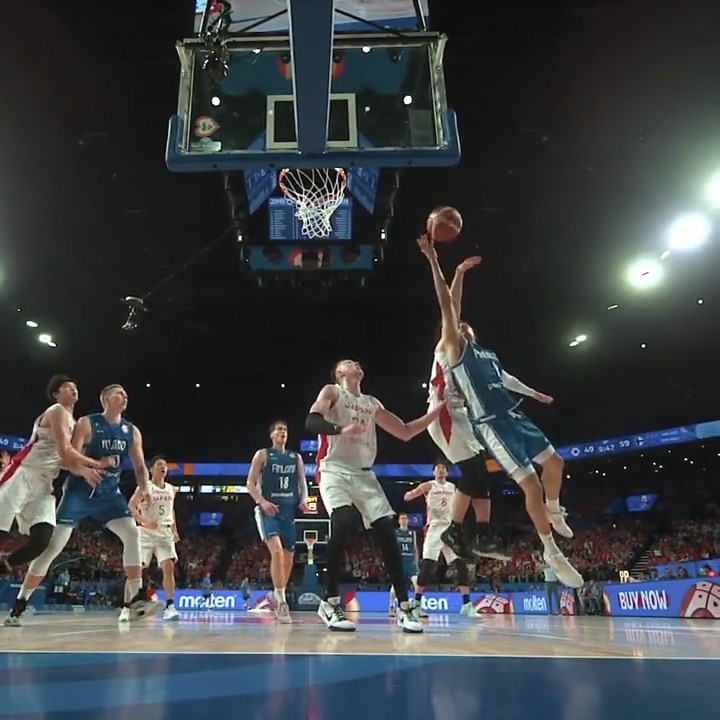 Hirotaka Yoshii with the staredown!! 👀 #FIBAWC x #WinForJapan I #AkatsukiJapan