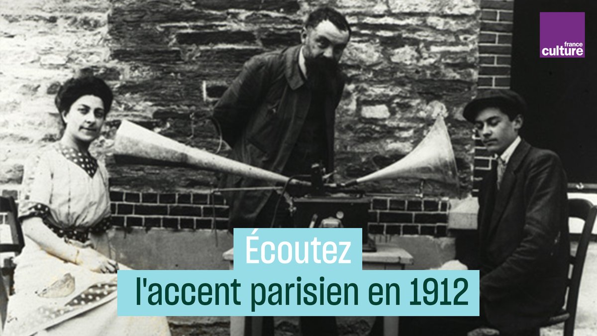Autrefois, on pouvait deviner si un Parisien venait de Montmartre, Montparnasse ou La Villette au seul son de sa voix. La preuve avec ce tapissier qui découvre pour la première fois son accent "traînard" en 1912.