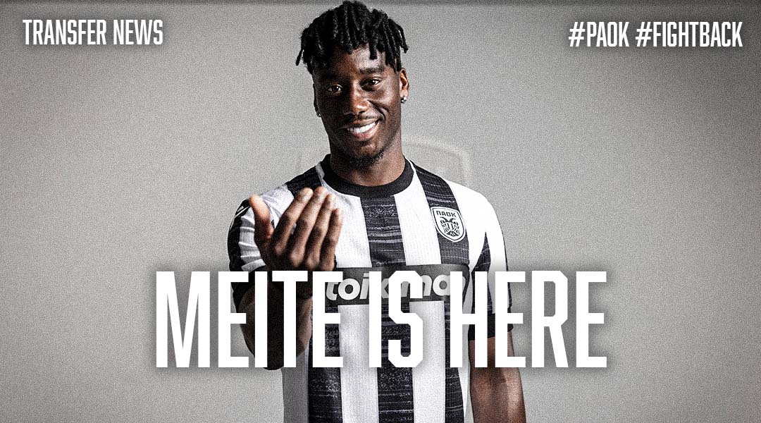 Soualiho is here! #PAOK #FightBack #MeiteIsHere