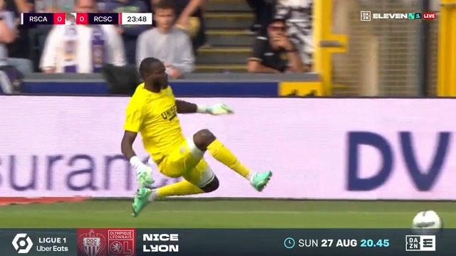 🥋 | Hervé Koffi is even vliegende keeper. 👀⚠️ #ANDCHA