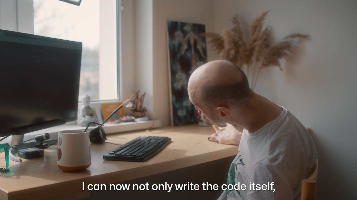 At 14, Anton received an old laptop that changed everything. Now he’s using AI to help himself and others achieve their potential.