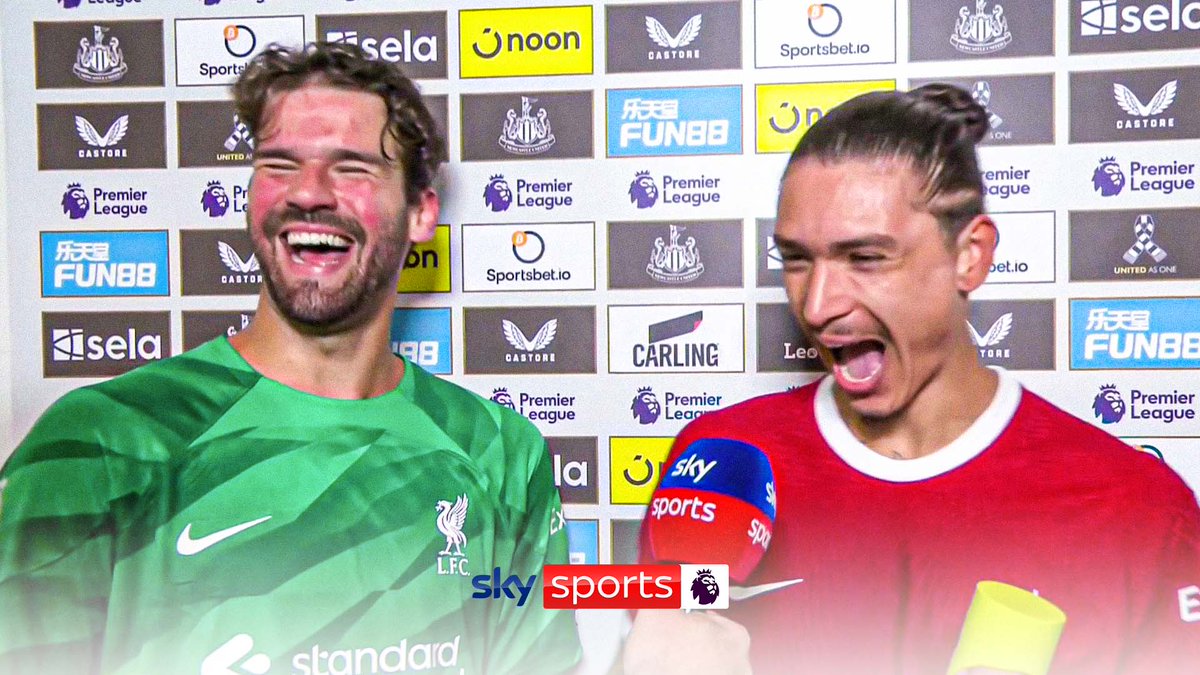"Thank you for your support" 😂 Your Player of the Match Darwin Nunez ✅