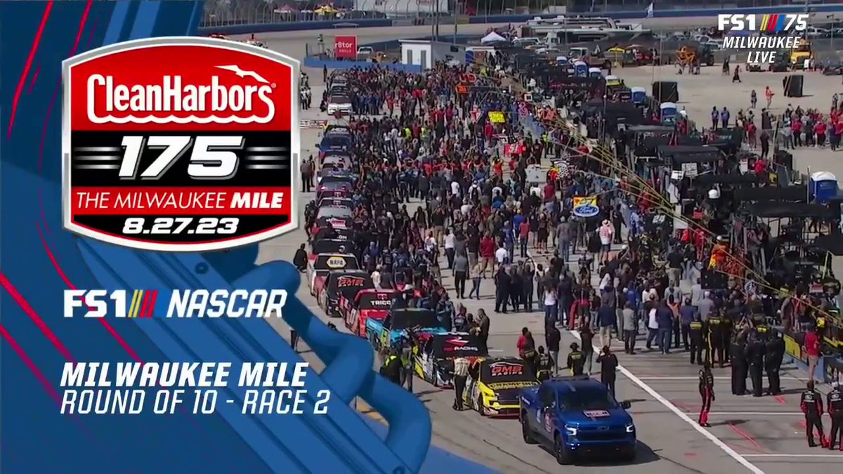 For the first time since 2009, the NASCAR CRAFTSMAN Trucks are BACK at Track Enterprises Events At The Milwaukee Mile. We are LIVE on FS1! Stream it»