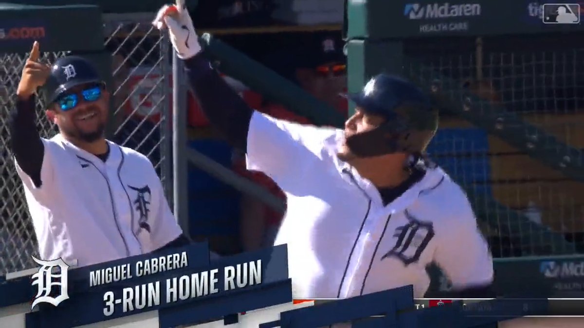 Every at-bat counts. Miggy gets No. 510!