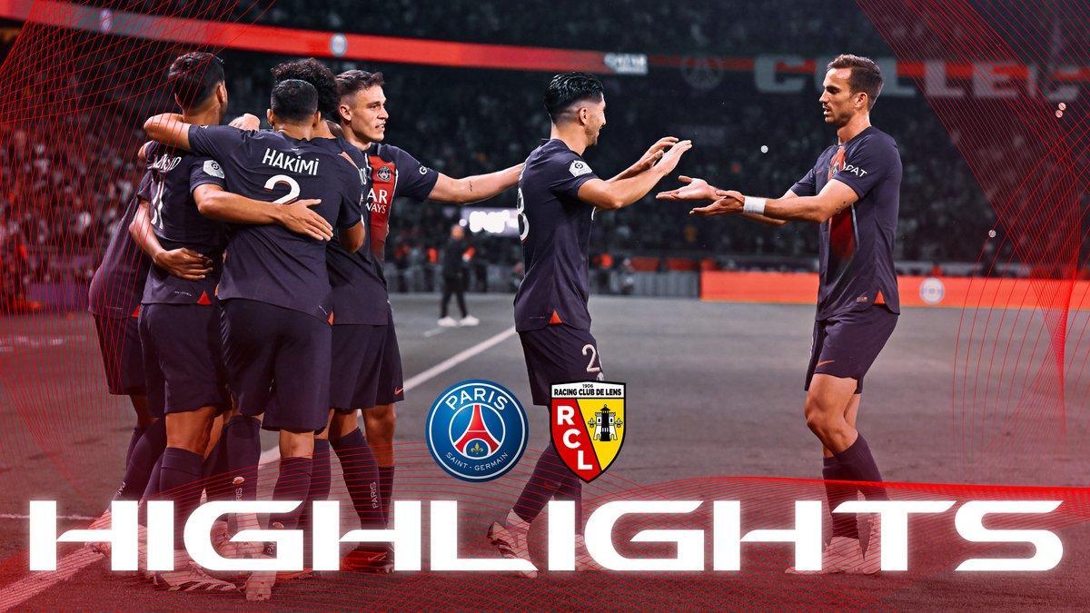 📺🔴🔵 Les temps forts de la victoire parisienne 🆚 Lens avec le premier but de Marco Asensio et le doublé de Kylian Mbappé ! #PSGRCL