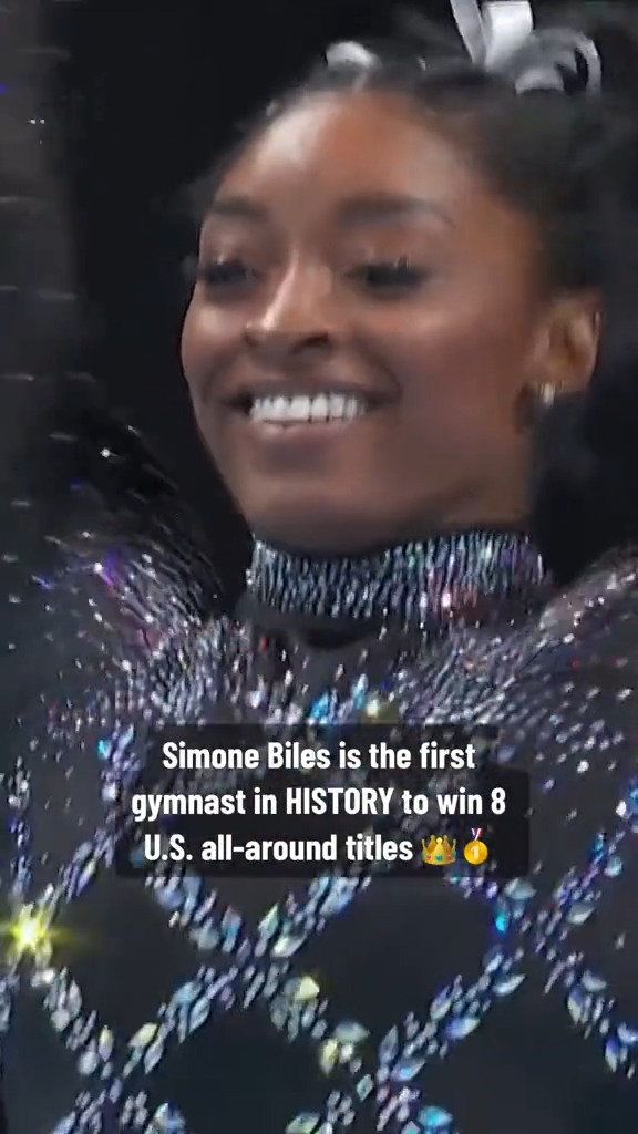 Simone Biles, THE GOAT. 🐐 #XfinityChamps