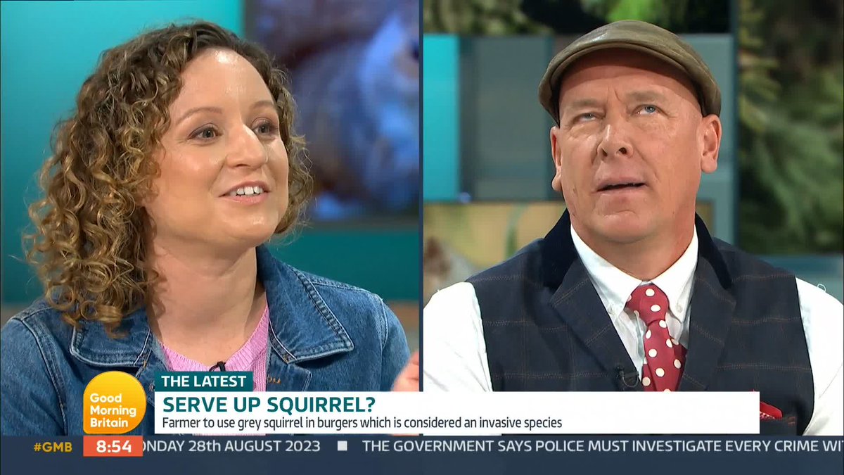 'They don't need to be culled. There is a humane solution to every problem, there are vaccines and oral contraceptives' 'The greys are carrying a pox which are killing the reds. They're killing a lot of little birds and song birds' Is it wrong to eat squirrel burgers?