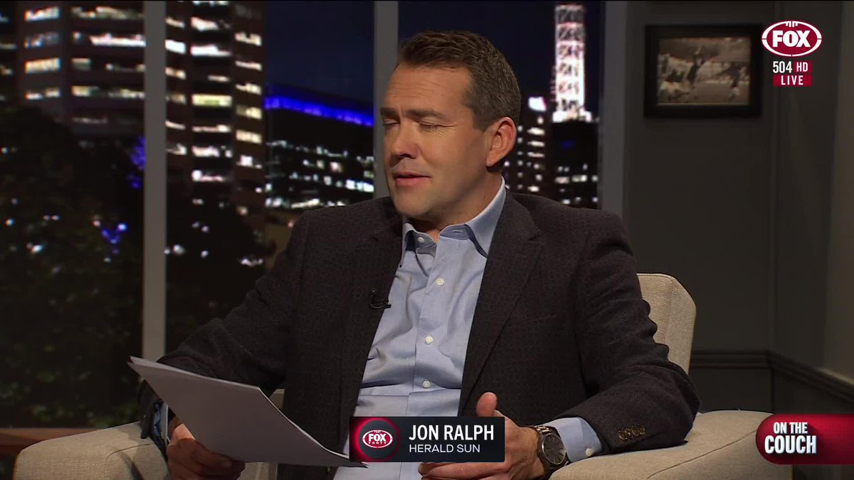 .Jon Ralph provides the latest news on West Coast backing in Adam Simpson as their coach. 📺Watch #OnTheCouch on Ch. 504 or stream via Kayo Sports:
