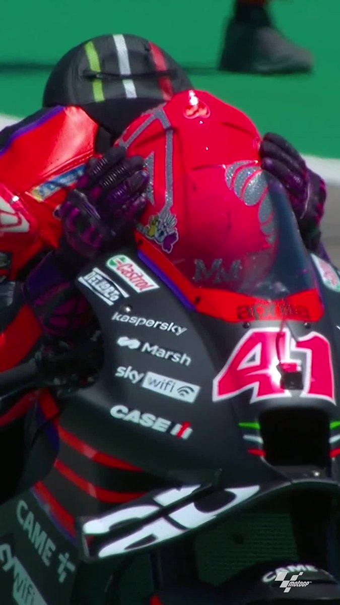 One year ago, a heartbreaking mistake that a rider only ever makes once! 😮 Let's make amends this year, Aleix Espargaró! 💪 #CatalanGP 🏁