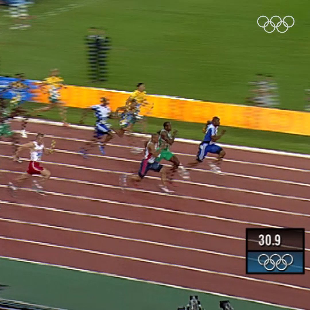 The HISTORICAL 4x100m relay that only 1/100th of a second separated gold and silver medallists. #OnThisDay #Athens2004 Jason Gardener MBE | Darren Campbell | Marlon Devonish MBE | MarkLewisFrancis MBE | Team GB | World Athletics | OMEGA #OfficialTimeKeeper